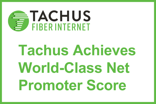 Tachus achieves world-class net promoter score